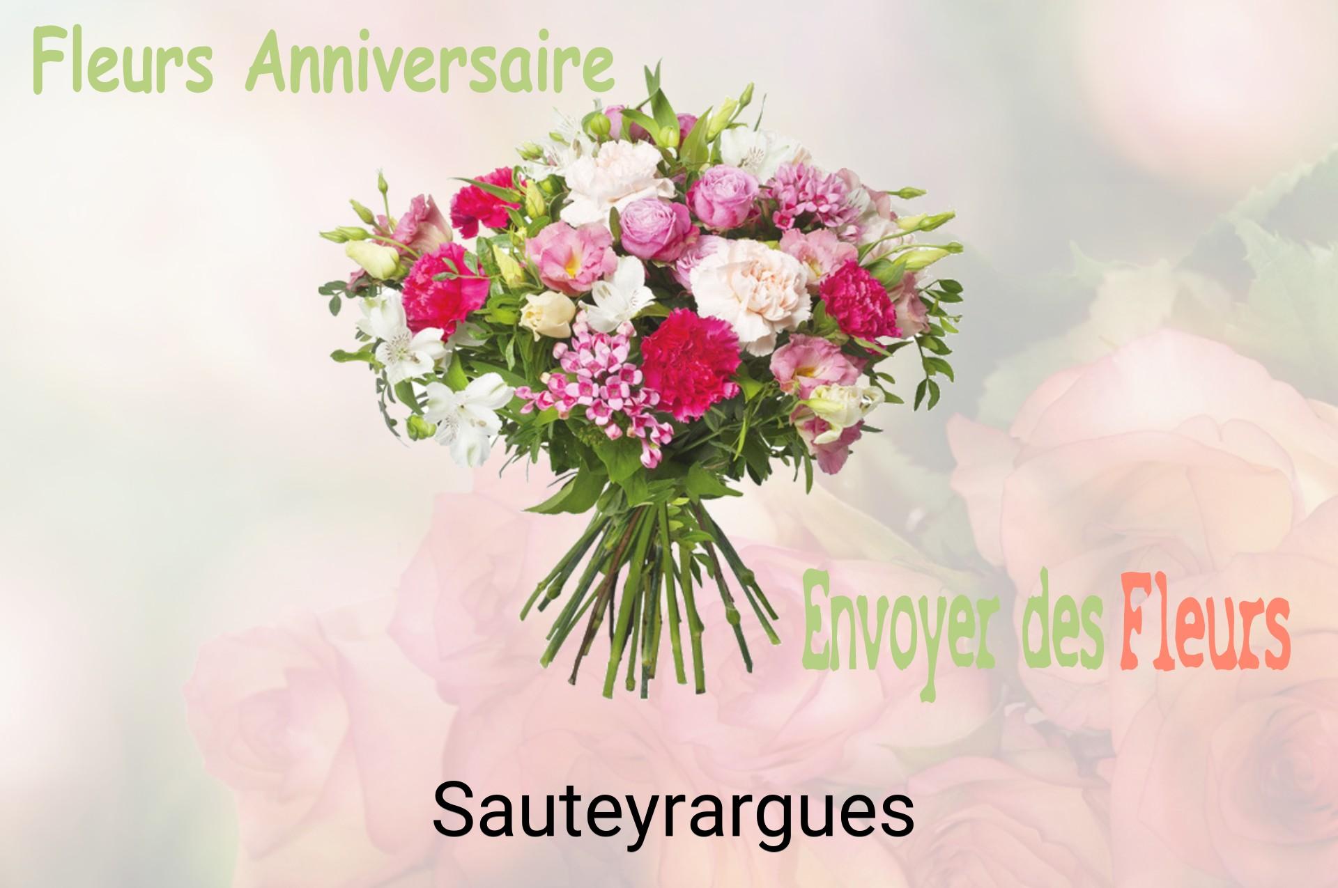 Bouquet de fleurs d’anniversaire livré à Sauteyrargues
