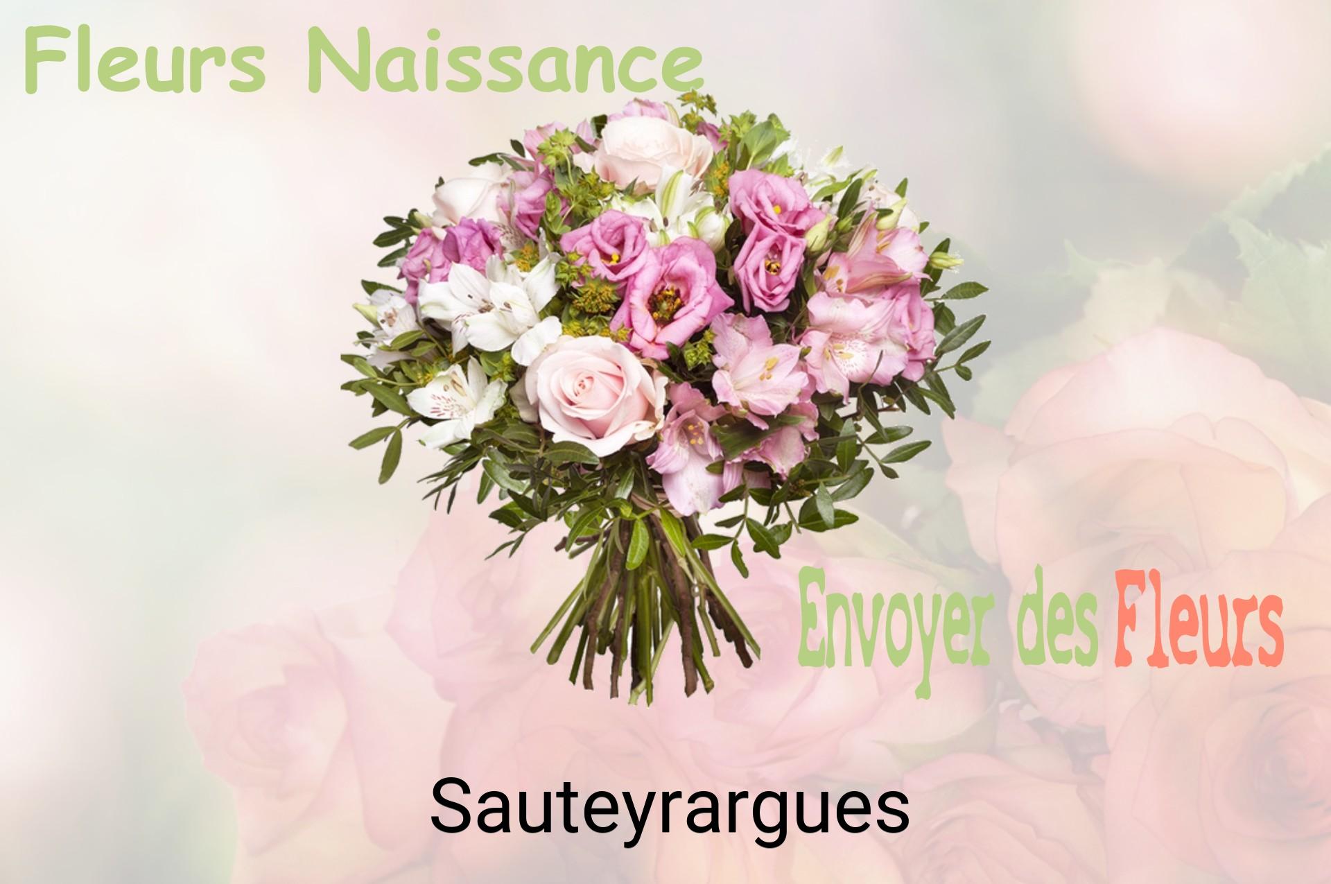 Bouquet de fleurs de naissance livré à Sauteyrargues